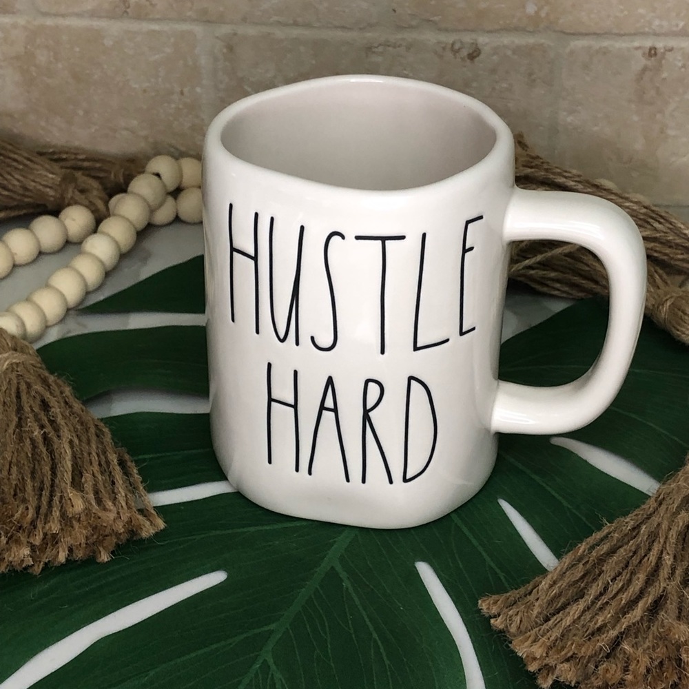 COPY - Rae Dunn “Hustle Hard” Mug, New